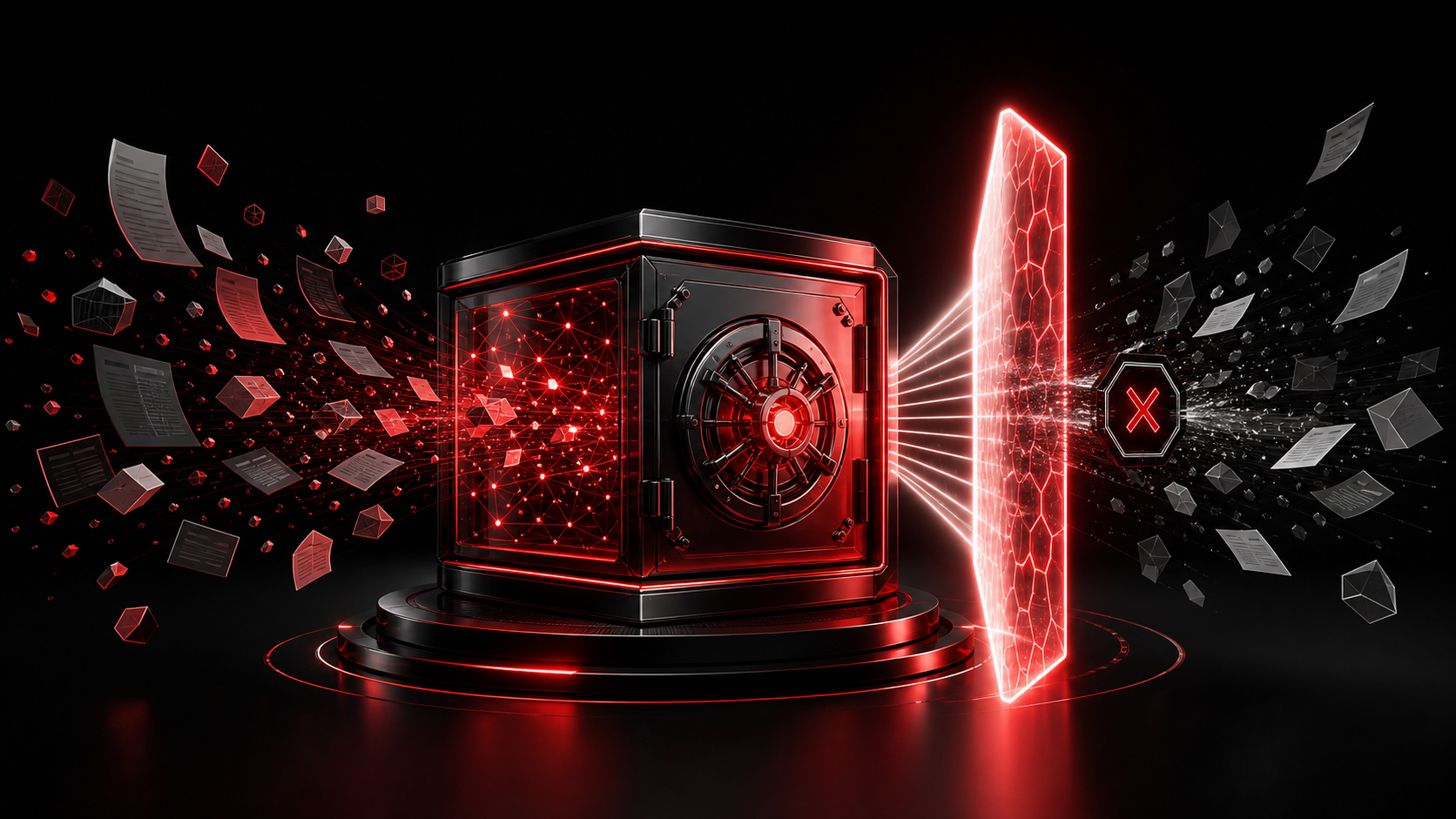 Protected vector knowledge vault filtering trusted data from untrusted document paths